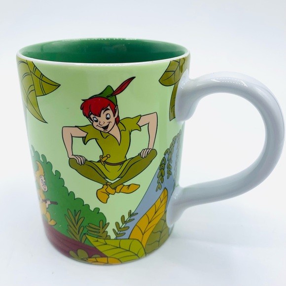 Disney Other - Disney Peter Pan & Lost Boys Ceramic Mug with Wrap Around Image